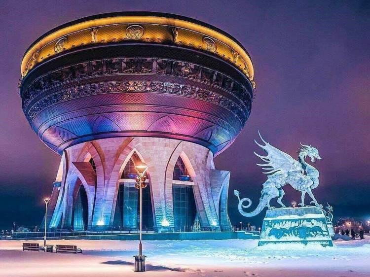 Казань многоликая.  Чартерный поезд + автобус